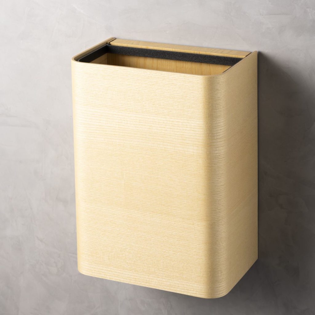 saarninen näyttävä design roska-astia